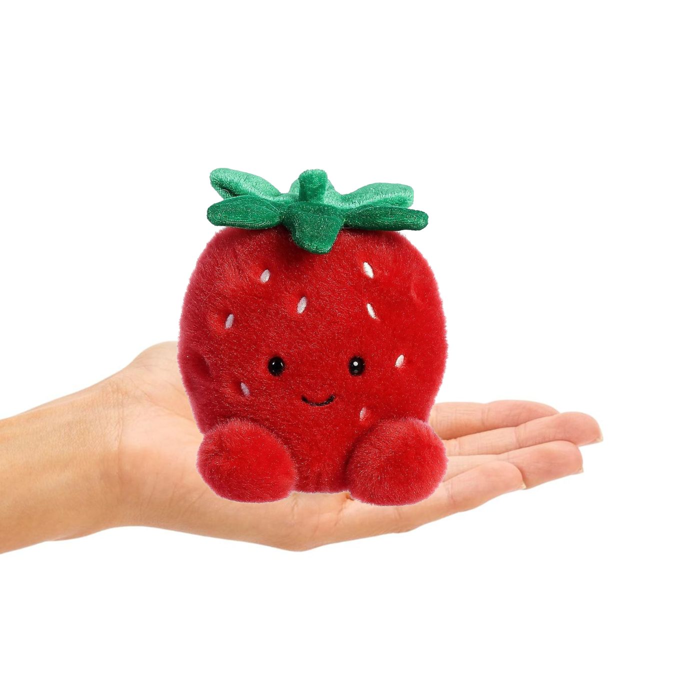 Aurora® Palm Pals™ Juicy Strawberry™ 5" Inch Stuffed Animal Toy #1-035 Cravings