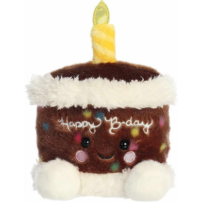Aurora® Palm Pals™ Choco B'Day Birthday Cake™ 5 Inch Stuffed Animal Toy #1-558 Cravings