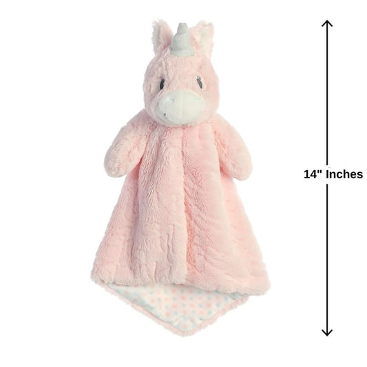 Aurora® Magical Unicorn Aria Cuddle Blanky 14" Inch Security Blanket Stuffed Animal Plush Toy
