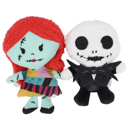 Disney The Nightmare Before Christmas Cuteeze Jack & Sally 6 Inch Collectible Plush Toy