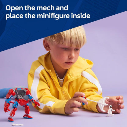 LEGO® Marvel Spider-Man Mech vs. Anti-Venom Building Kit 76308, 107 Pieces