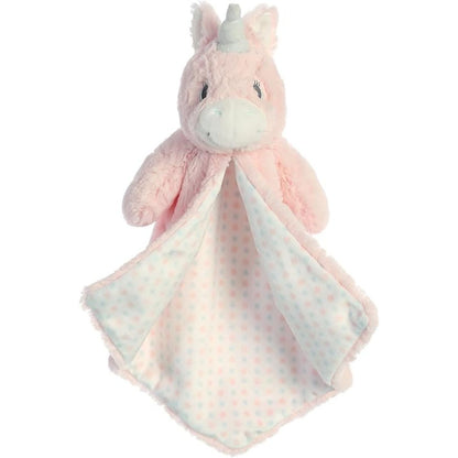 Aurora® Magical Unicorn Aria Cuddle Blanky 14" Inch Security Blanket Stuffed Animal Plush Toy