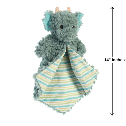 Aurora® Magical Dragon Jaxon Cuddle Blanky 14" Inch Security Blanket Stuffed Animal Plush Toy