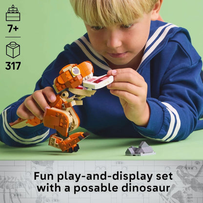 LEGO® Jurassic World Little Eatie T Rex  Dinosaur Building Kit 76967, 317 Pieces