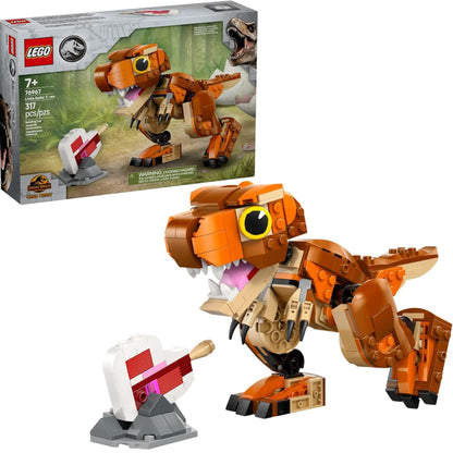 LEGO® Jurassic World Little Eatie T Rex  Dinosaur Building Kit 76967, 317 Pieces