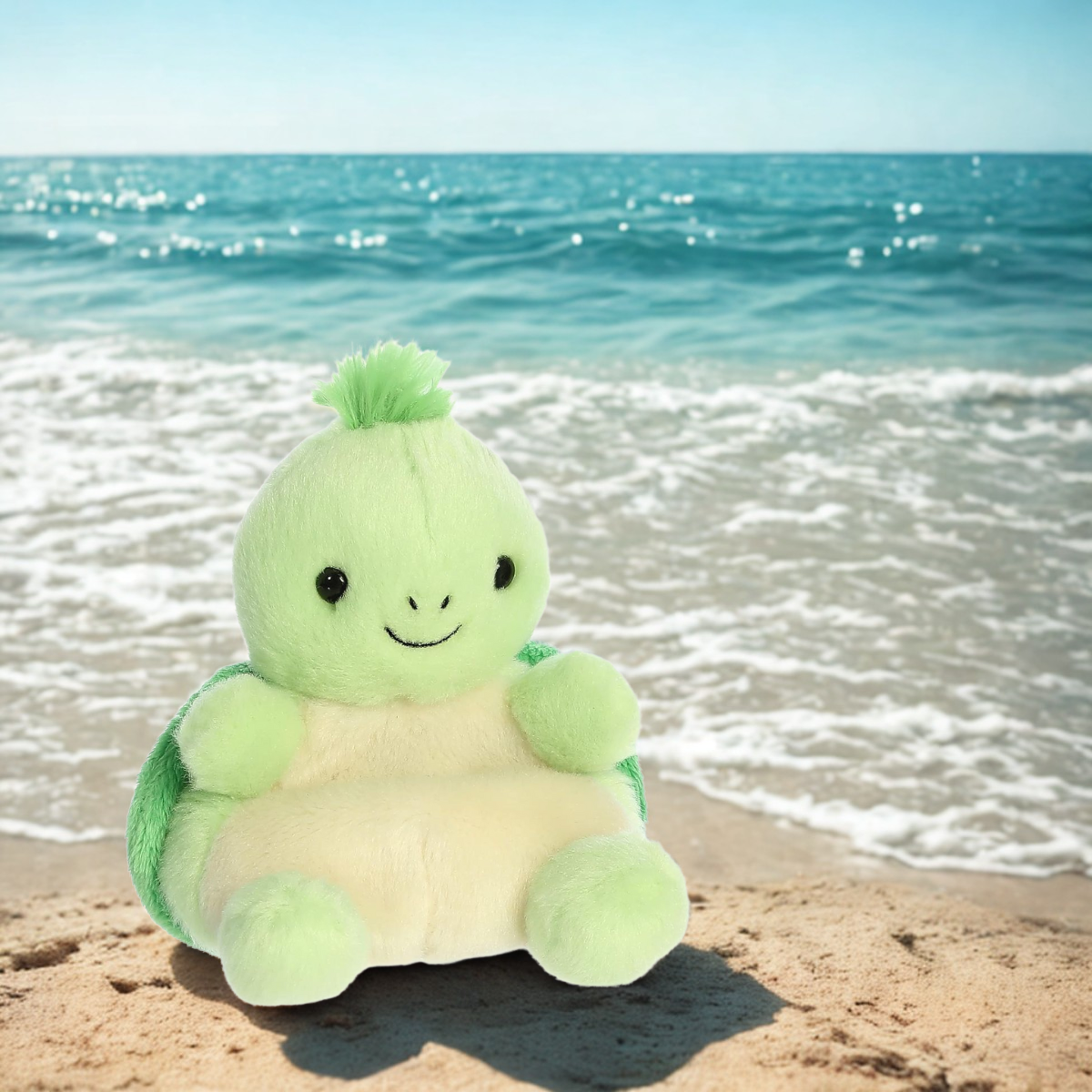 Aurora® Palm Pals™ Tiny Turtle™ 5 Inch Stuffed Animal Toy #1-079 Pet