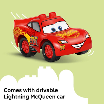 LEGO® DUPLO® Disney and Pixar Cars McQueen’s Visit to Doc’s Garage Building Kit 10456, 35 Pieces