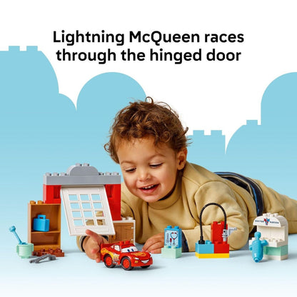 LEGO® DUPLO® Disney and Pixar Cars McQueen’s Visit to Doc’s Garage Building Kit 10456, 35 Pieces