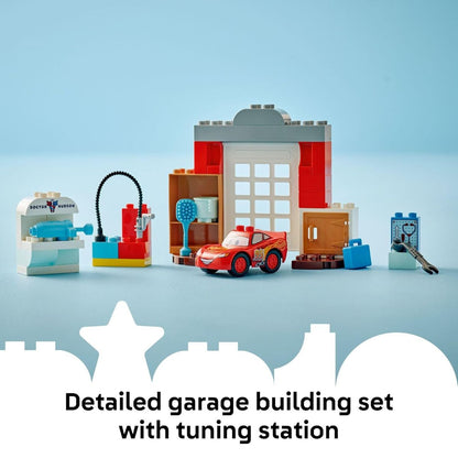 LEGO® DUPLO® Disney and Pixar Cars McQueen’s Visit to Doc’s Garage Building Kit 10456, 35 Pieces