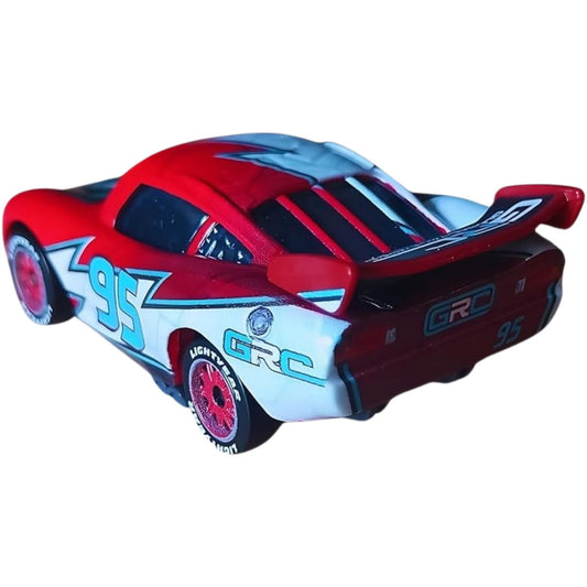 Disney Pixar Cars Global Racers Cup Character GRC Lightning McQueen Die-Cast Vehicle Car, Scale 1:55