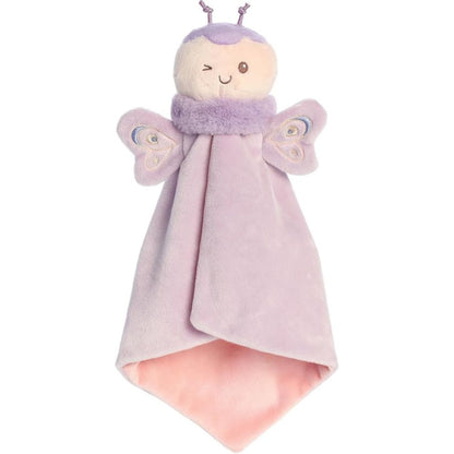 Aurora® Cuddler Flutterfly the Butterfly Luvster Cuddle Blanky 16" Inch Security Blanket Stuffed Animal Plush Toy