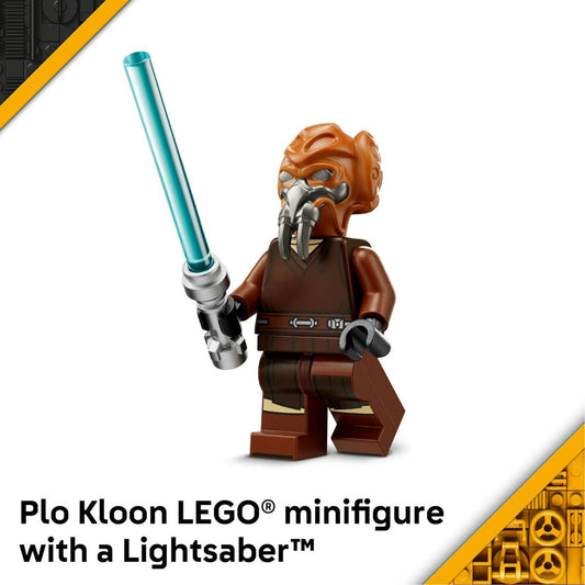 LEGO® Star Wars Plo Koon’s Jedi Starfighter Microfighter Building Kit 75400, 89 Pieces