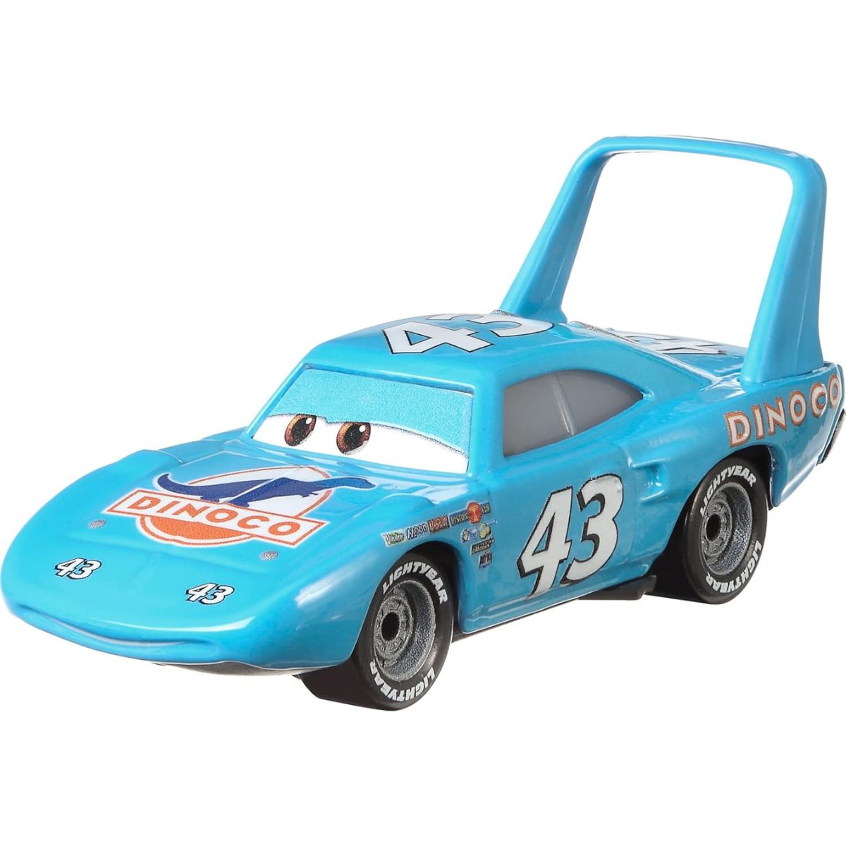 Disney Pixar Cars Character Scale 1:55 Die-Cast Car Vehicle, Strip Weathers AKA "The King"