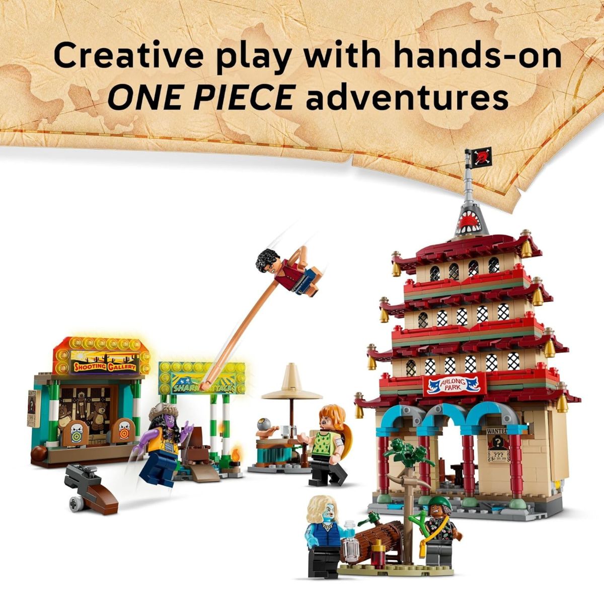 LEGO® ONE PIECE Battle at Arlong Park Building Kit 75638, 926 Pieces