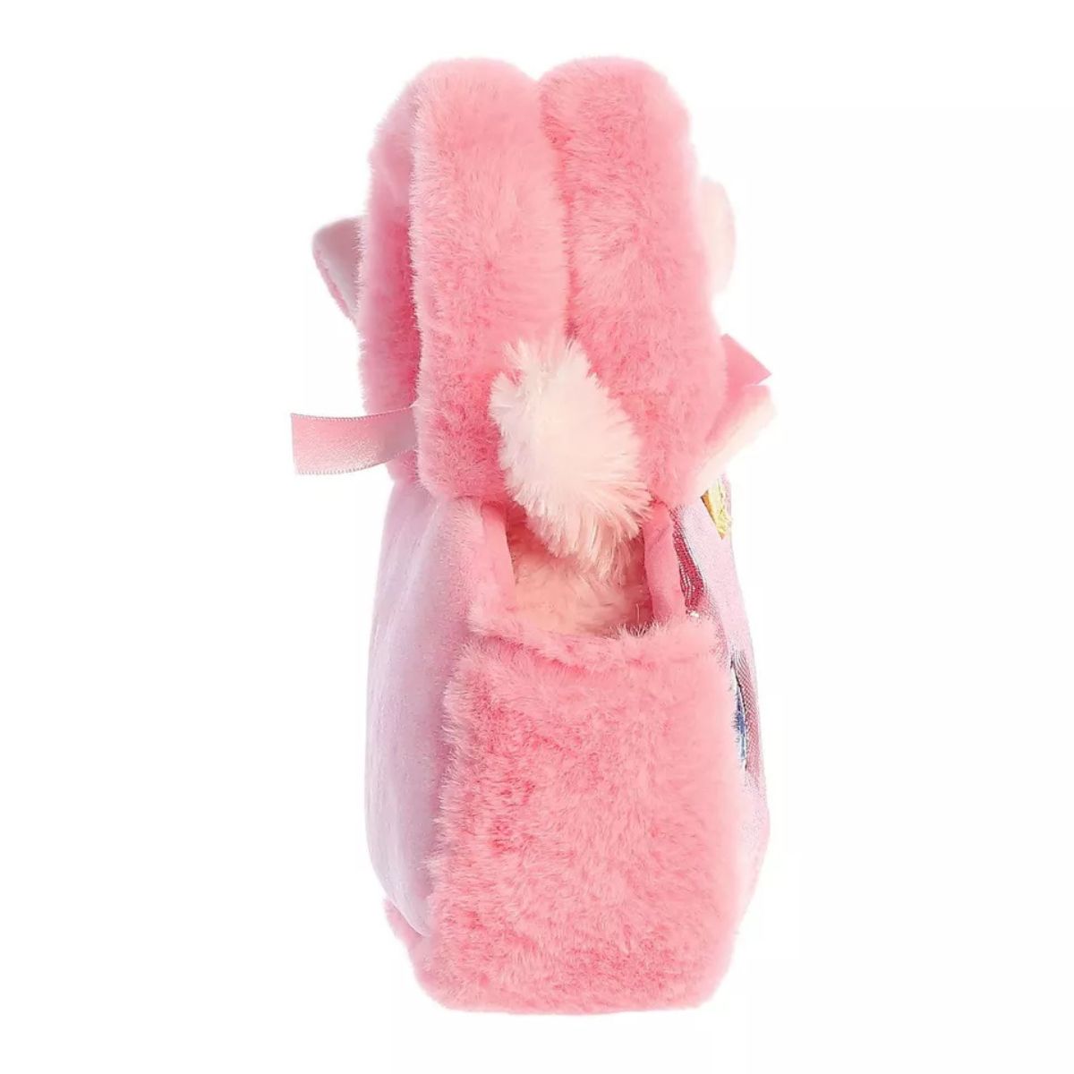 Aurora® Fancy Pals™ Glitter Princess Pink Kitty™ 8 Inch Stuffed Animal with Purse Carrier