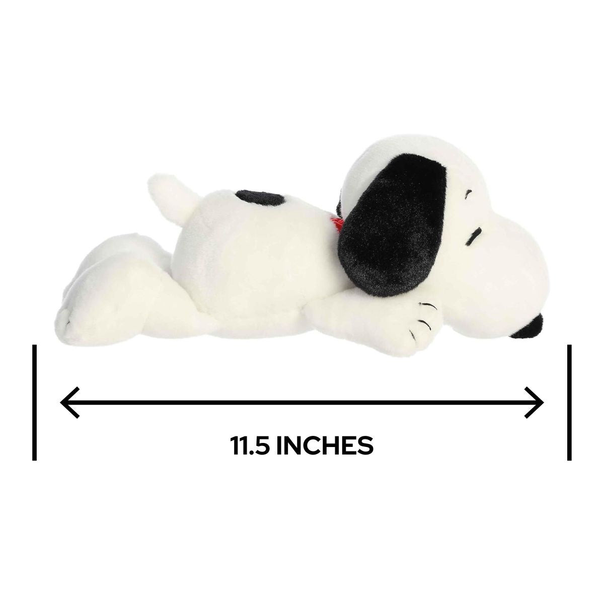 Aurora® Peanuts Laying Snoopy 11.5 Inch Plush Stuffed Animal Toy