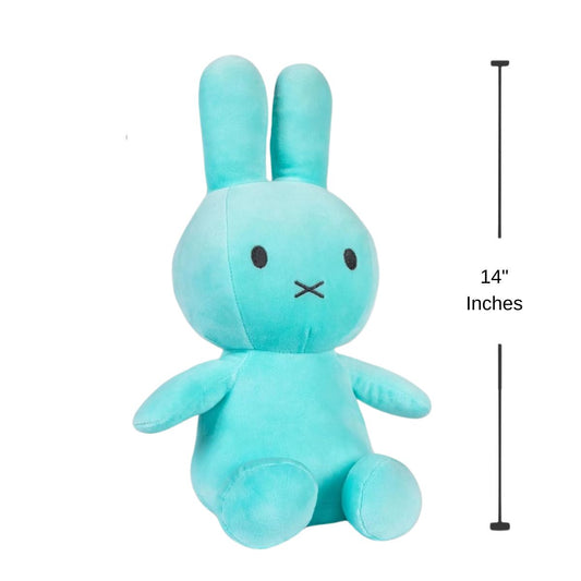 Color your World with Miffy 14" Inch Mint Green Collectible Stuffed Animal Plush Toy