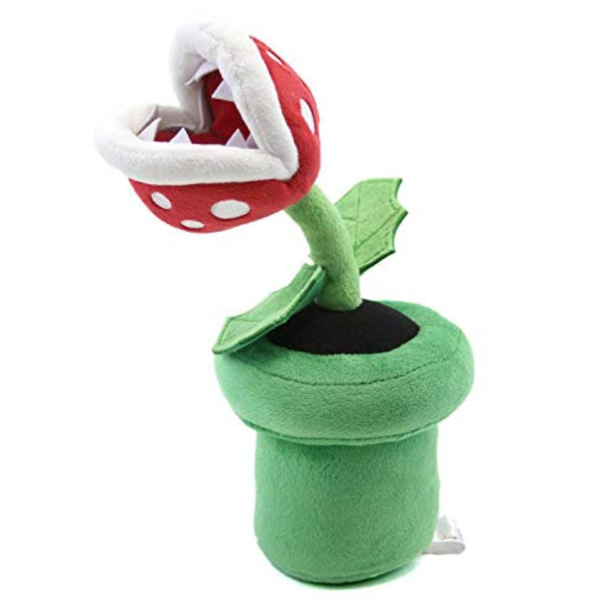 Little Buddy Super Mario Piranha Plant Stuffed Animal Plush Toy, 9" Inches