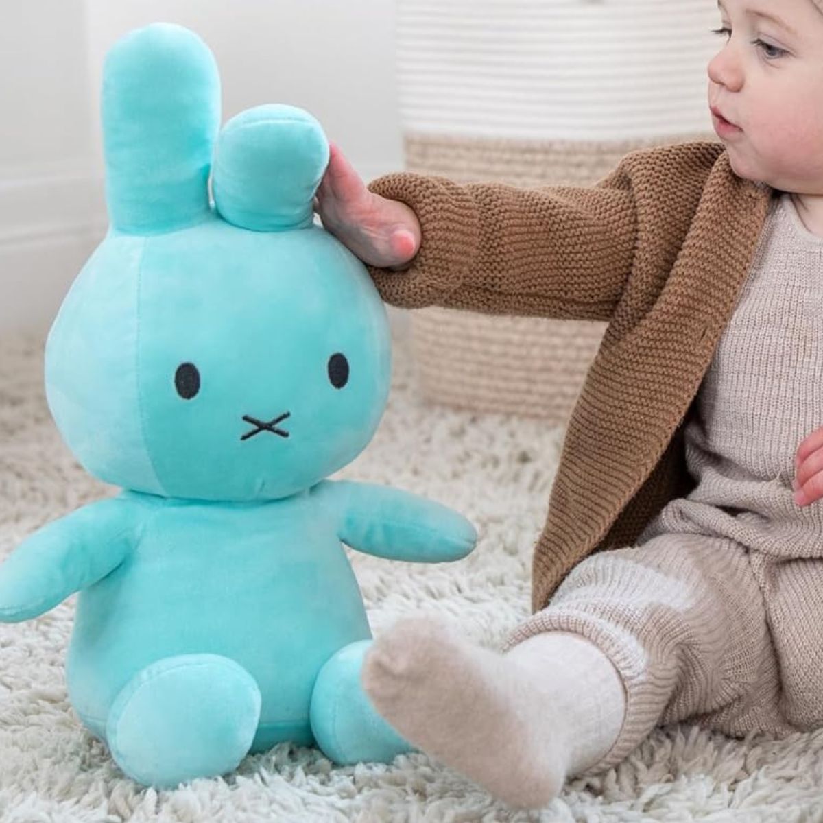 Color your World with Miffy 14" Inch Mint Green Collectible Stuffed Animal Plush Toy