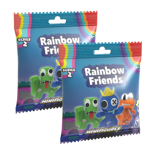 Rainbow Friends Series 2 Mystery 2" Inch Mini Figure, 2 Pack