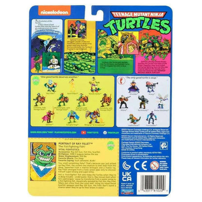 Playmates Teenage Mutant Ninja Turtles: 4” Original Classic Ray Fillet Basic Figure