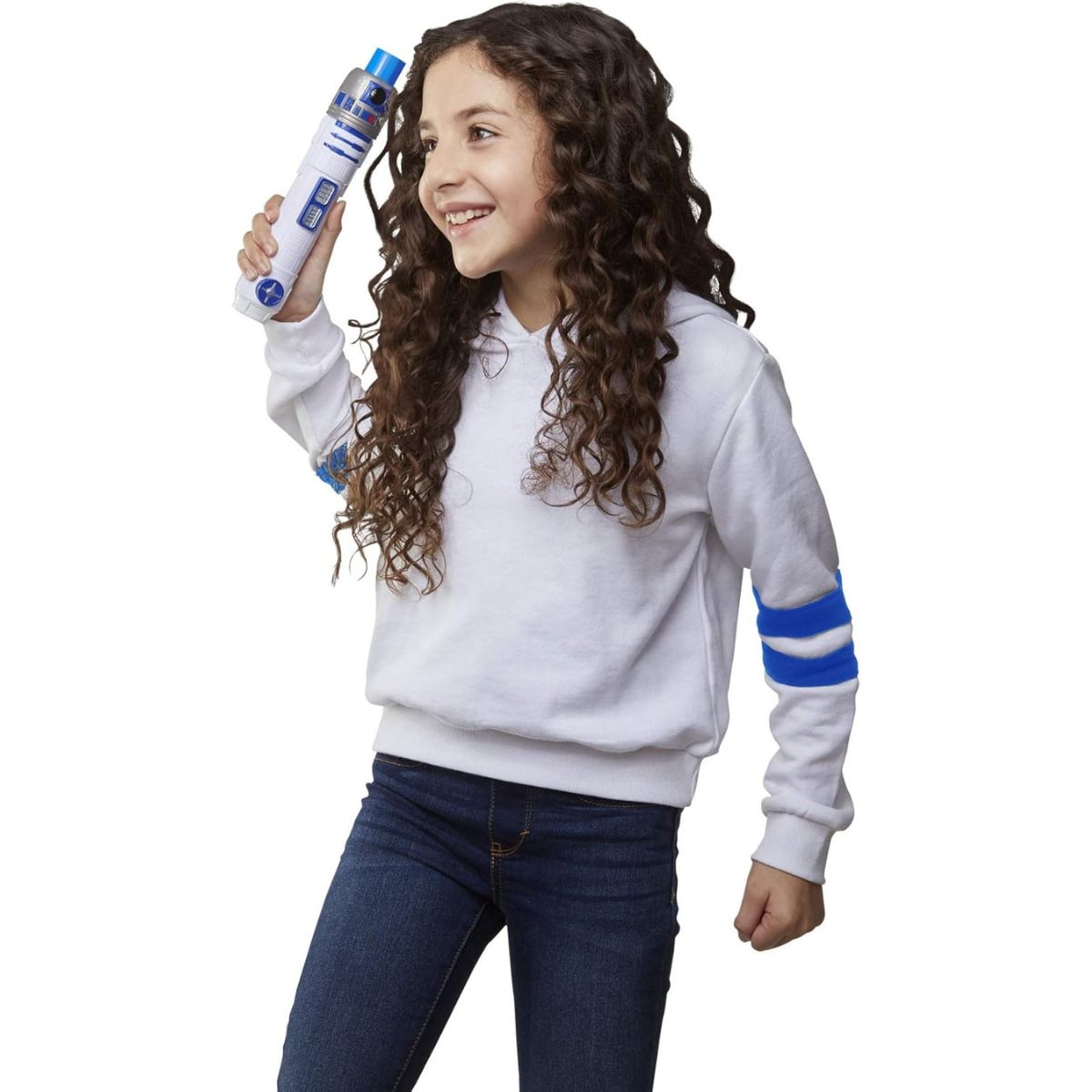 Star Wars Lightsaber Squad R2-D2 Extendable Blue Lightsaber Role Play Toy