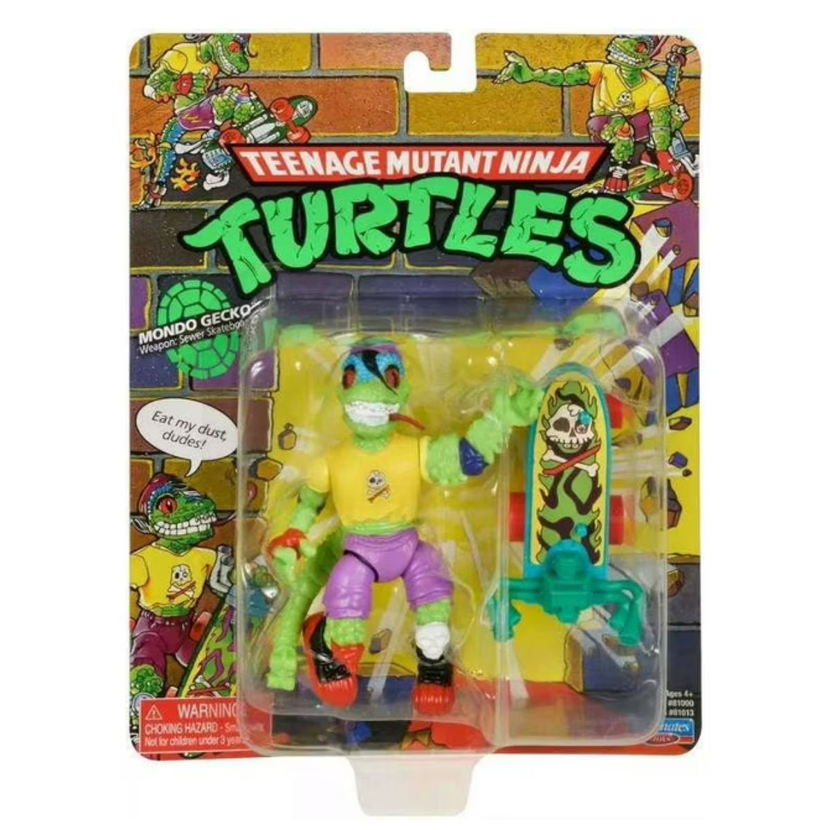 Playmates Teenage Mutant Ninja Turtles: 4” Original Classic Mondo Gecko Basic Figure