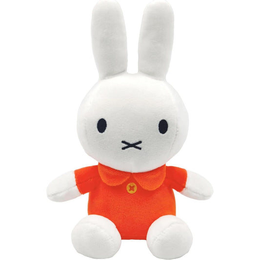 Color your World with Miffy Miffy with Orange Sewn-In Dress 8" Inch Collectible Stuffed Animal Plush Toy