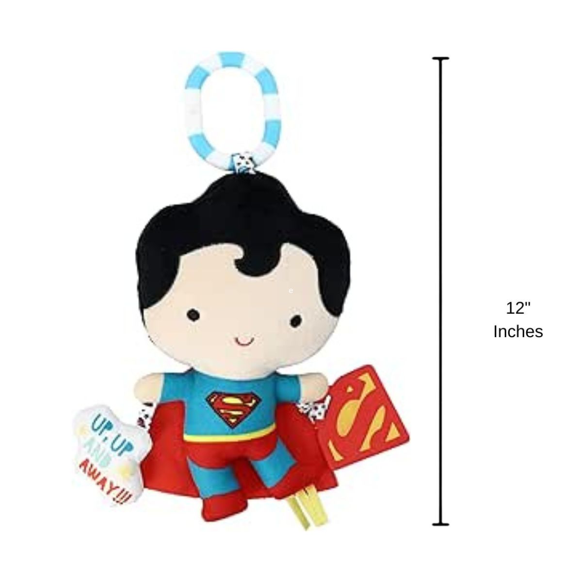 DC Comics Superman 12 Inch On-the-Go Teether Activity Toy