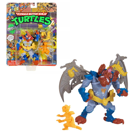Playmates Teenage Mutant Ninja Turtles: 4” Original Classic Wingnut & Screwloose Basic Figure