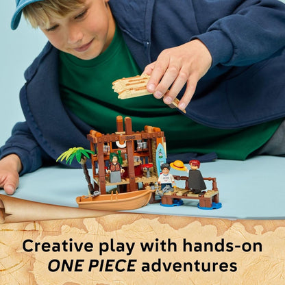 LEGO® ONE PIECE Windmill Village Hut Building Kit 75636, 299 Pieces