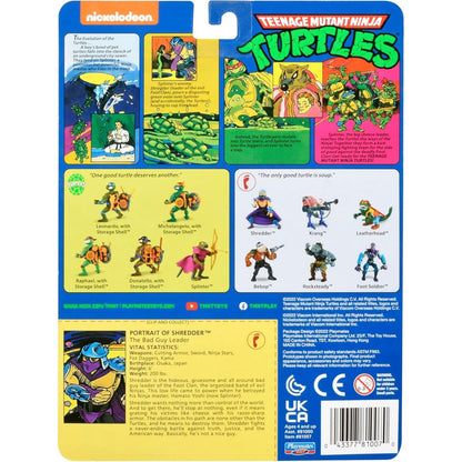 Playmates Teenage Mutant Ninja Turtles: 4” Original Classic Shredder Basic Figure