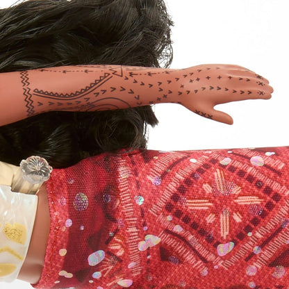 Disney Moana 2 Swimming Tautai Moana Color Changing Fashion Doll with 2 Accessories