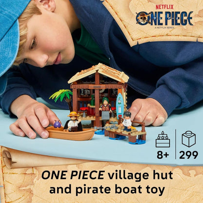 LEGO® ONE PIECE Windmill Village Hut Building Kit 75636, 299 Pieces