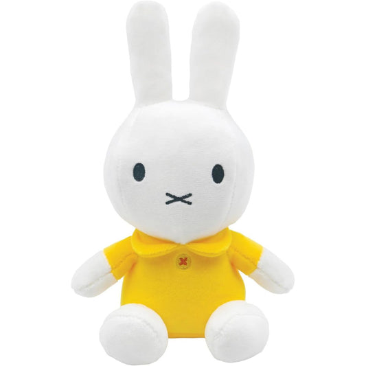 Color your World with Miffy Miffy with Yellow Sewn-In Dress 8" Inch Collectible Stuffed Animal Plush Toy