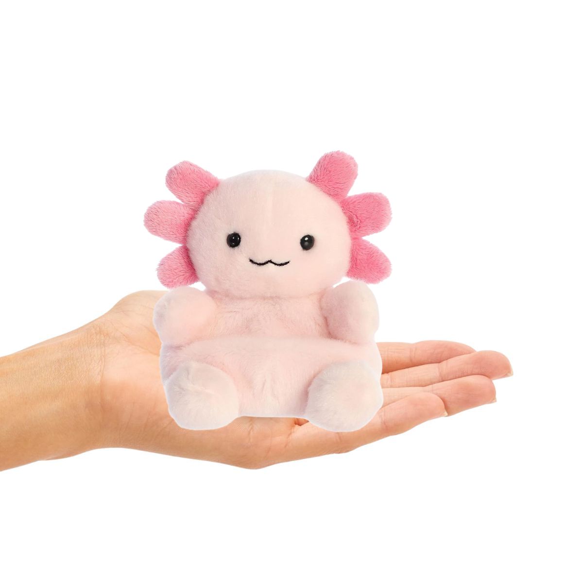 Aurora® Palm Pals™ Ax Axolotl™ 5 Inch Stuffed Animal Toy #1-072 Aquatic