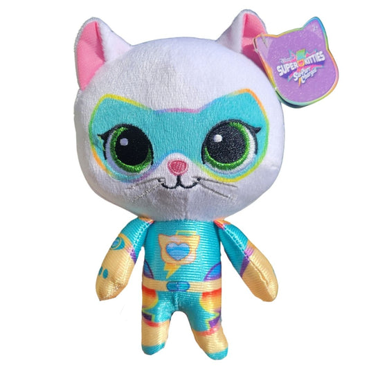 Disney Junior SuperKitties Su-Purr Charged 7" inch Bitsy Stuffed Animal Plush Toy
