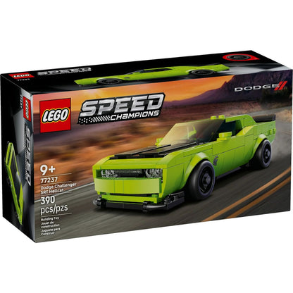LEGO® Speed Champions Dodge Challenger SRT Hellcat Sports Car Building Kit 77237,  390 Pieces