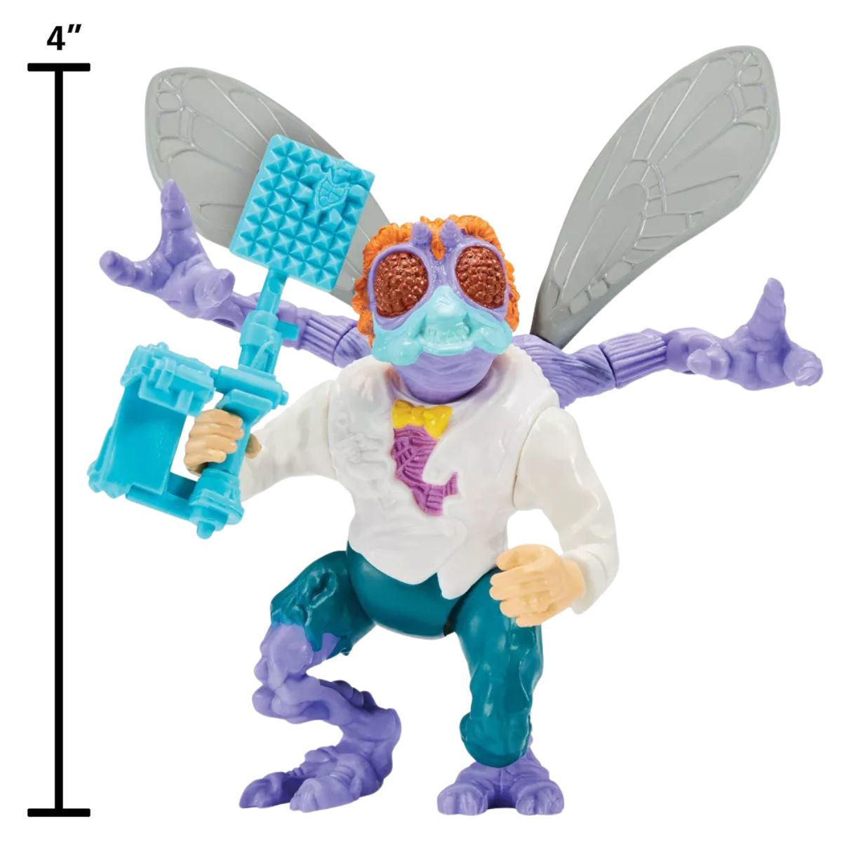 Playmates Teenage Mutant Ninja Turtles: 4” Original Classic Baxter Stockman Basic Figure