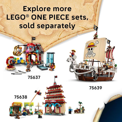 LEGO® ONE PIECE Windmill Village Hut Building Kit 75636, 299 Pieces