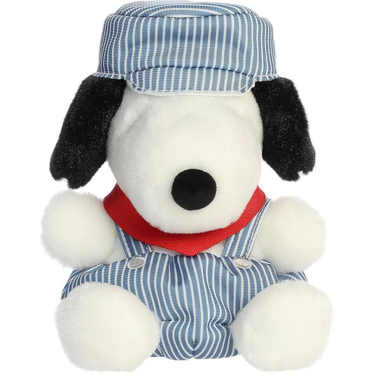 Aurora® Palm Pals™ Peanuts Train Engineer Snoopy™ 5 Inch Stuffed Animal Toy