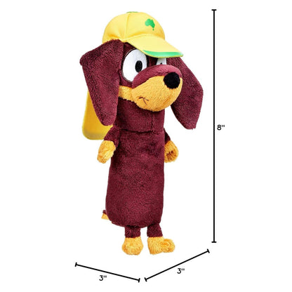 Bluey Friends 8" Inch Stuffed Animal Plush Toy, Snickers