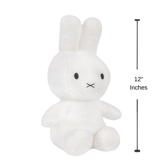 Color your World with Miffy Cuteeze Miffy White 12 Inch Collectible Stuffed Animal Plush Toy