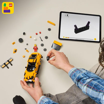 LEGO® Speed Champions Porsche 911 GT3 RS Super Car Building Kit 77239, 348 Pieces
