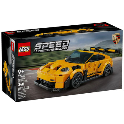 LEGO® Speed Champions Porsche 911 GT3 RS Super Car Building Kit 77239, 348 Pieces