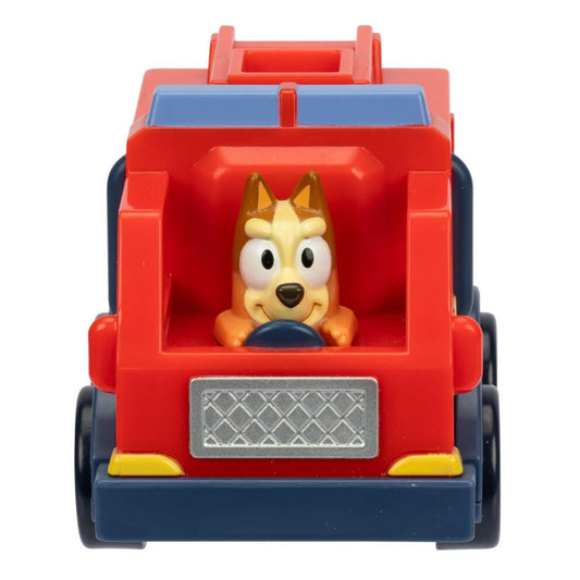 Bluey 3" Inch Mini Racers Vehicle Car, Firetruck Bingo