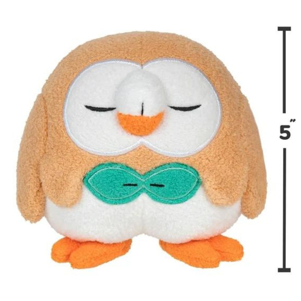 Pokemon Sleeping 5" Inch Rowlet Plush Toy