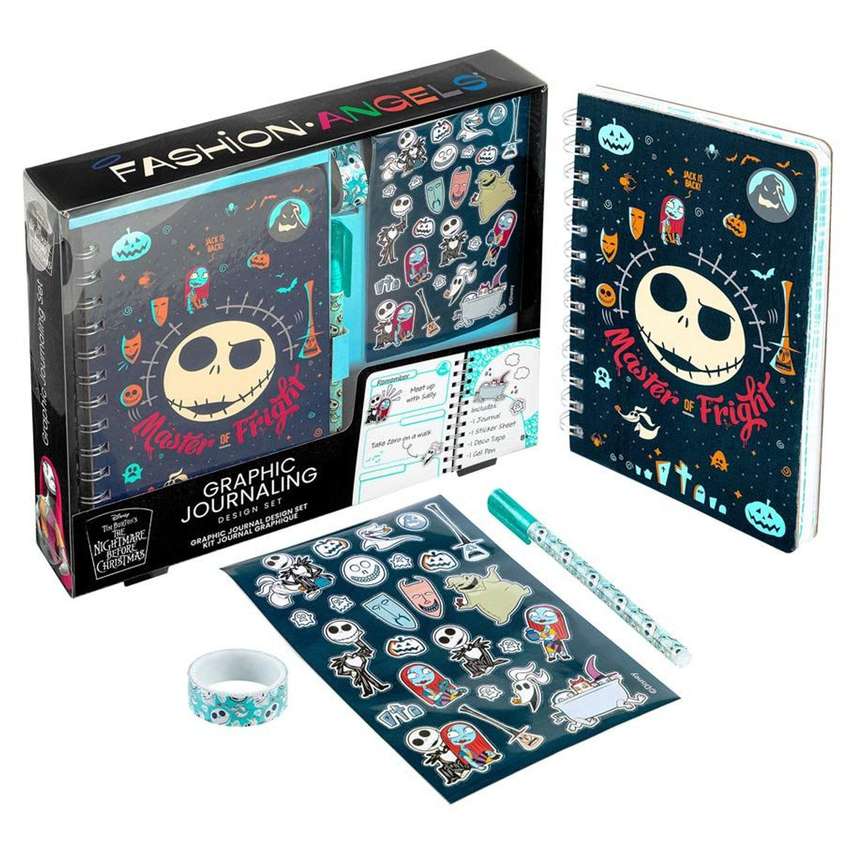 Disney The Nightmare Before Christmas 50 Sheet Graphic Journal Design Set