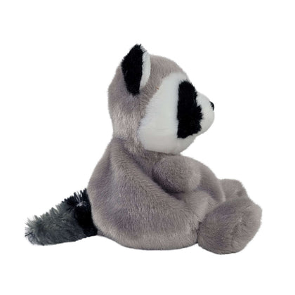 Aurora® Palm Pals™ Rascal Raccoon™ 5 Inch Stuffed Animal Toy #1-269 Forest