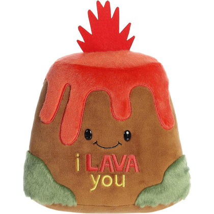 Aurora® JUST SAYIN'™ I Lava You™ Volcano 9 Inch Stuffed Animal Plush Toys